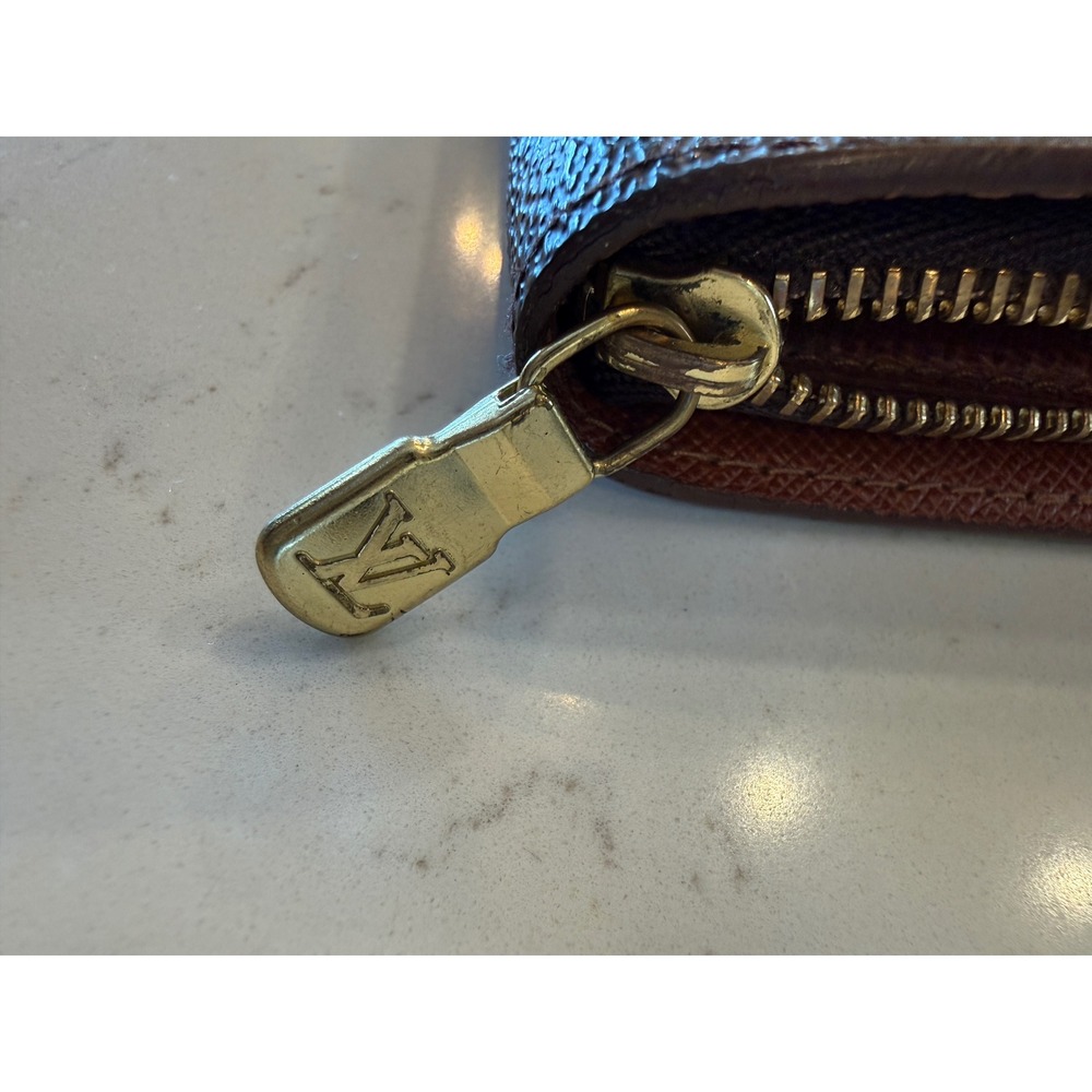 Louis Vuitton Zippy Wallet Monogram Canvas Brown Long Zip Around Wallet Spain - Picture 8 of 15